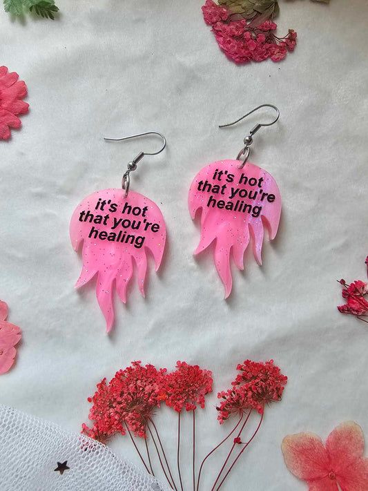 It's Hot That You're Healing Flames