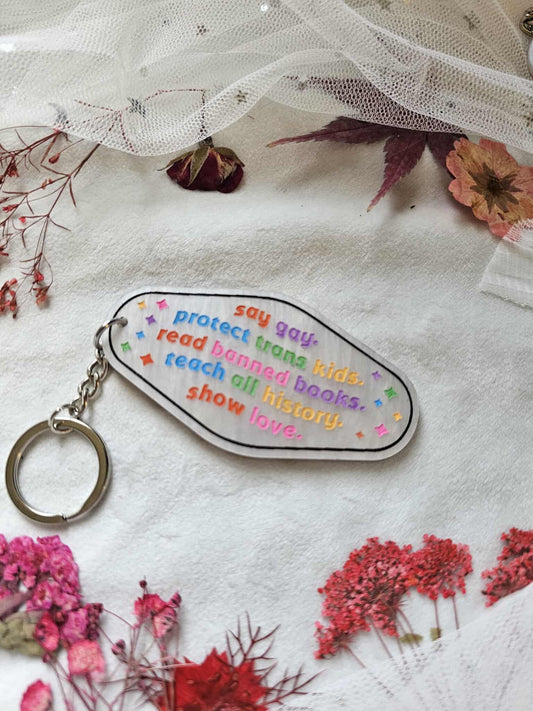 Show Love Keychain