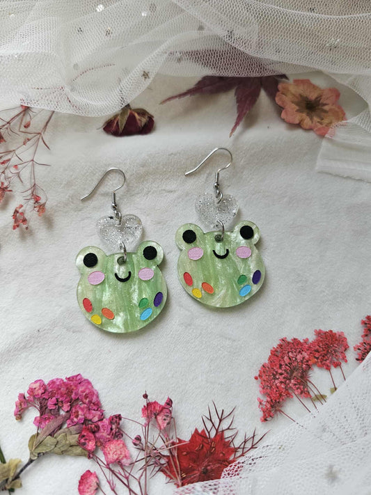 Green Pride Frogs