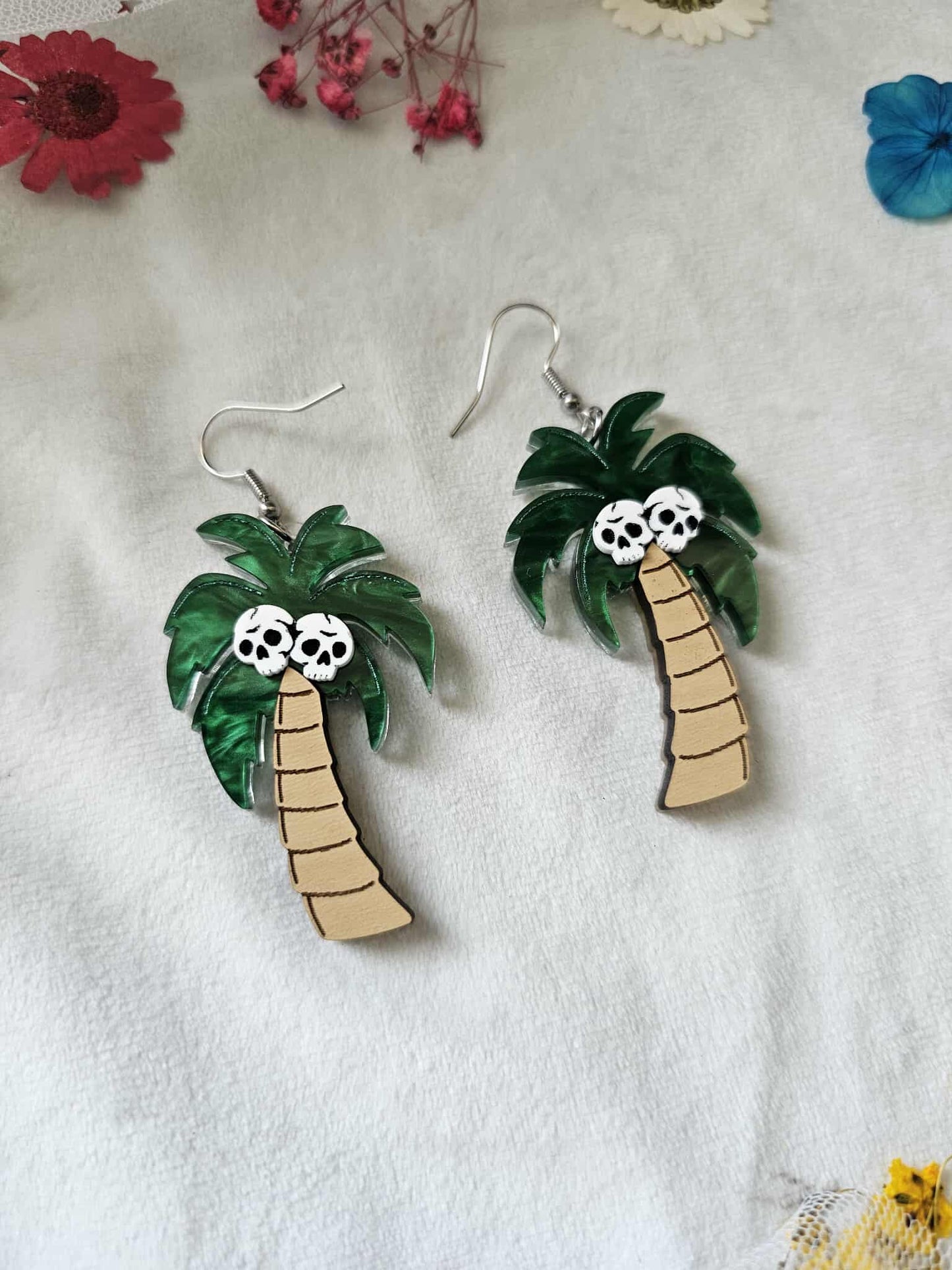 Skull Palm Trees