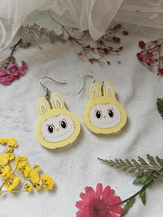 Pastel Yellow Fuzzy Monsters