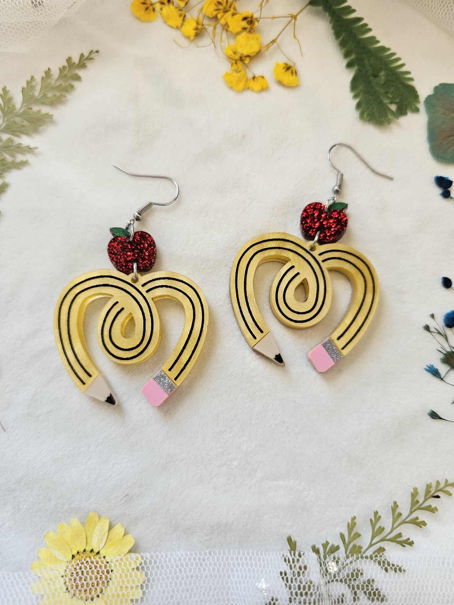 Bendy Heart Pencils