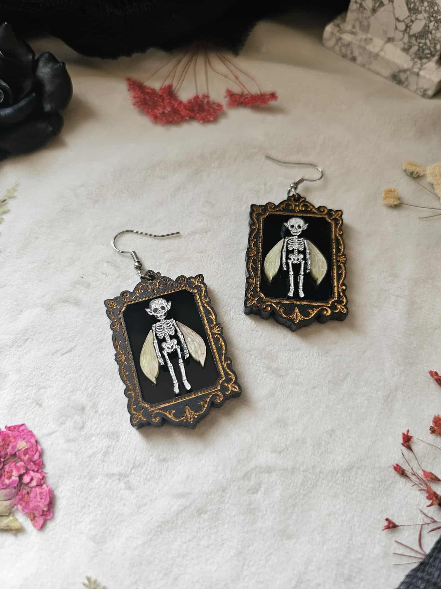 Framed Fairy Skeleton