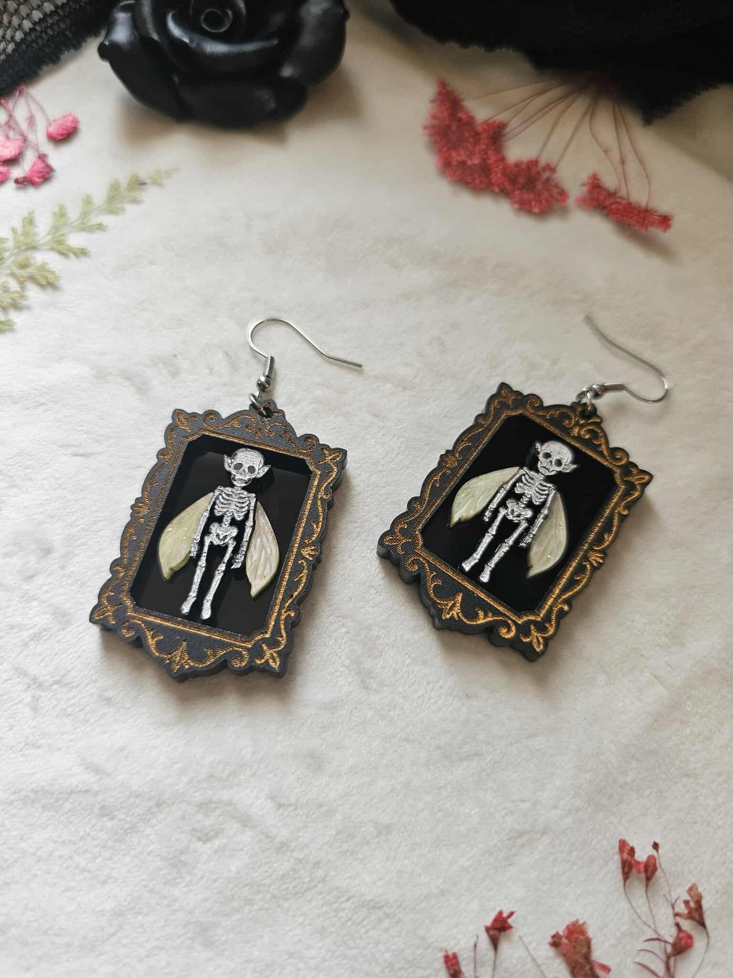 Framed Fairy Skeleton