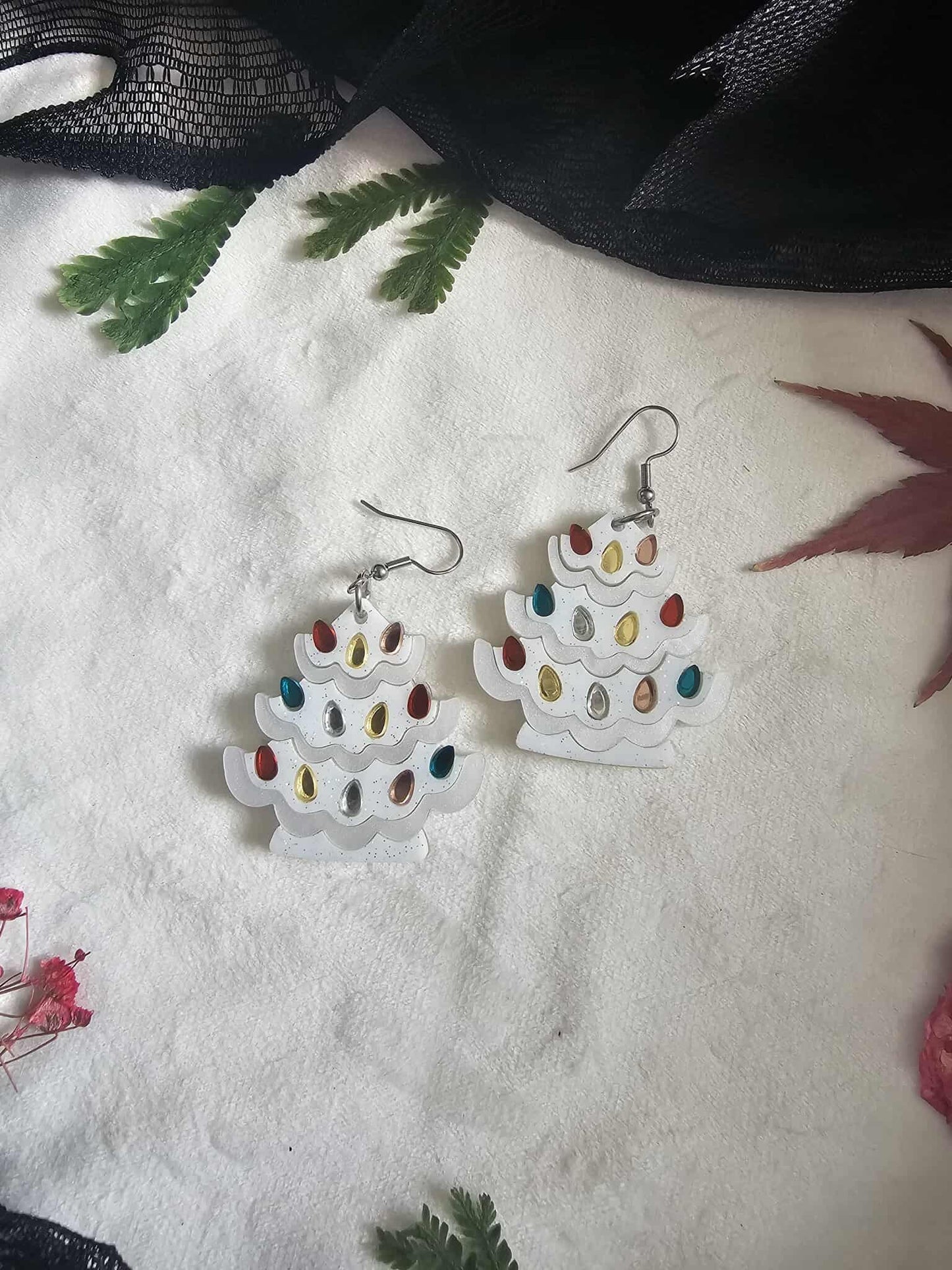 Ceramic Christmas Tree - White
