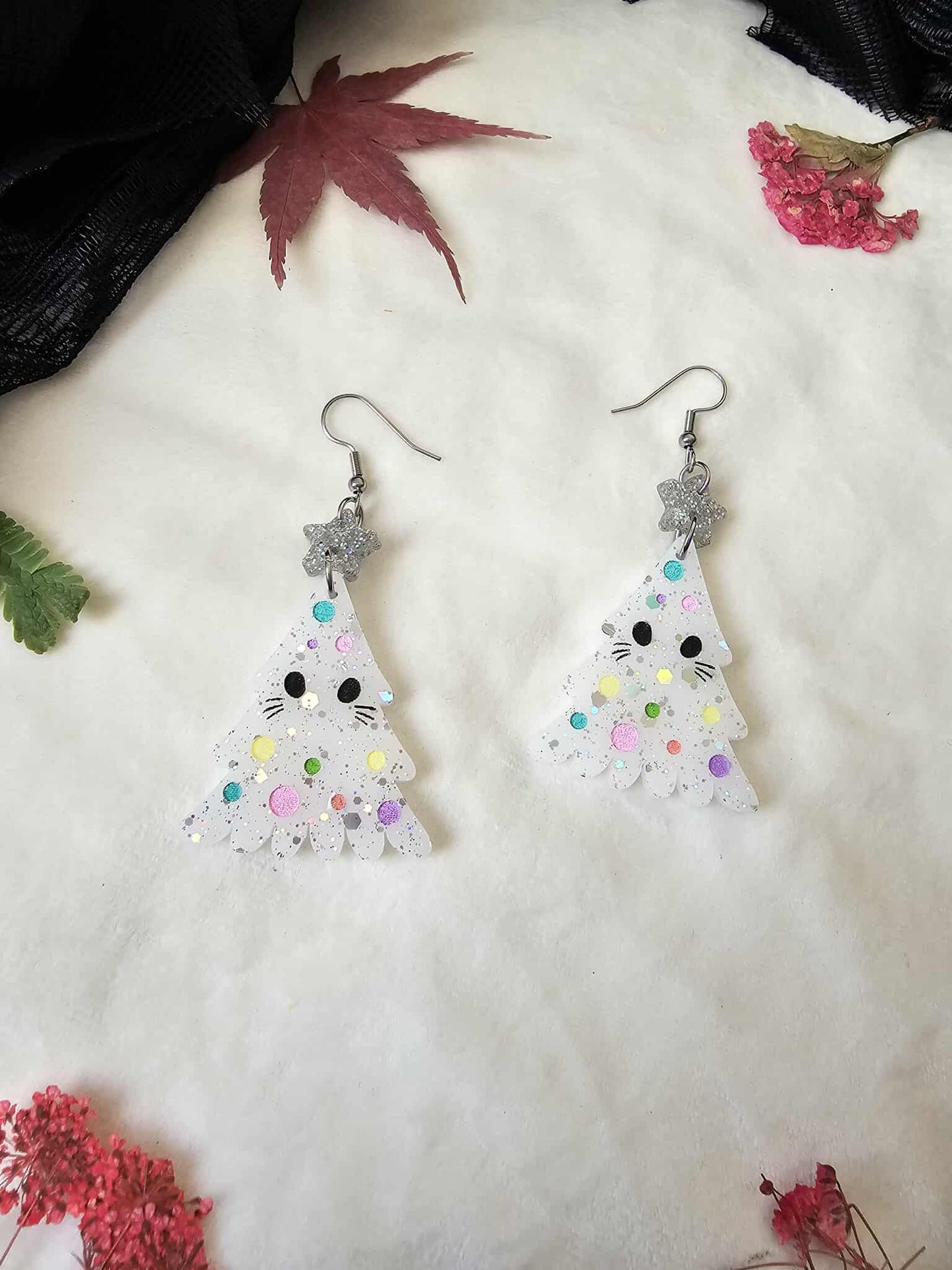 Kitten Christmas Trees