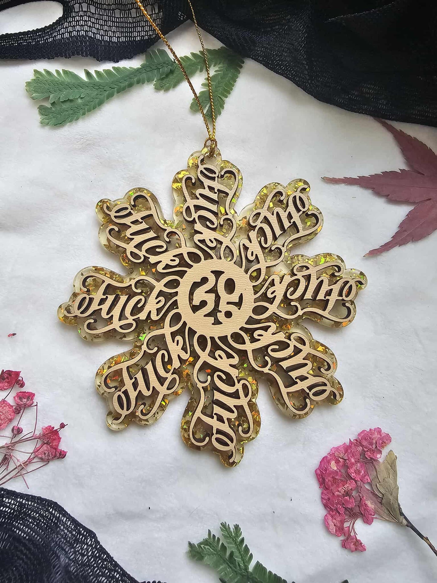 Fxck 2025 - Gold Crystal Flake