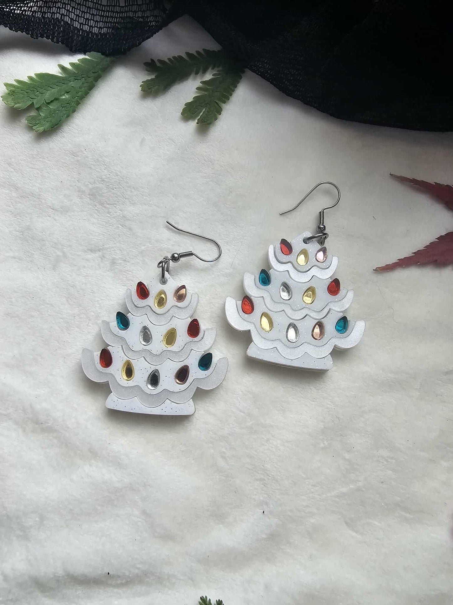 Ceramic Christmas Tree - White