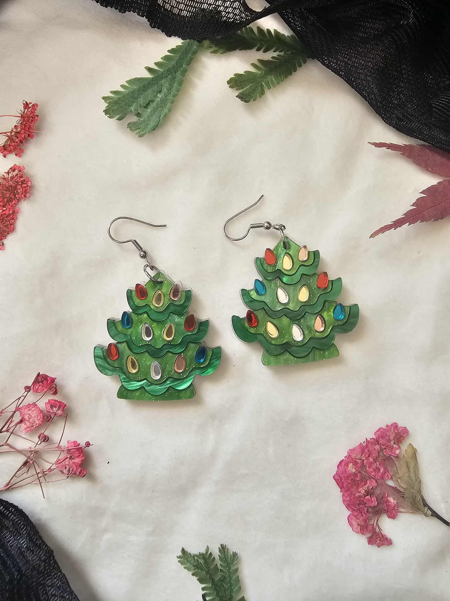 Ceramic Christmas Tree - Green