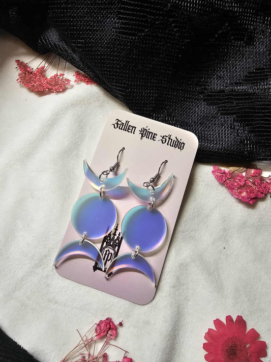 Frosted Triple Moons - (blkfr OS)