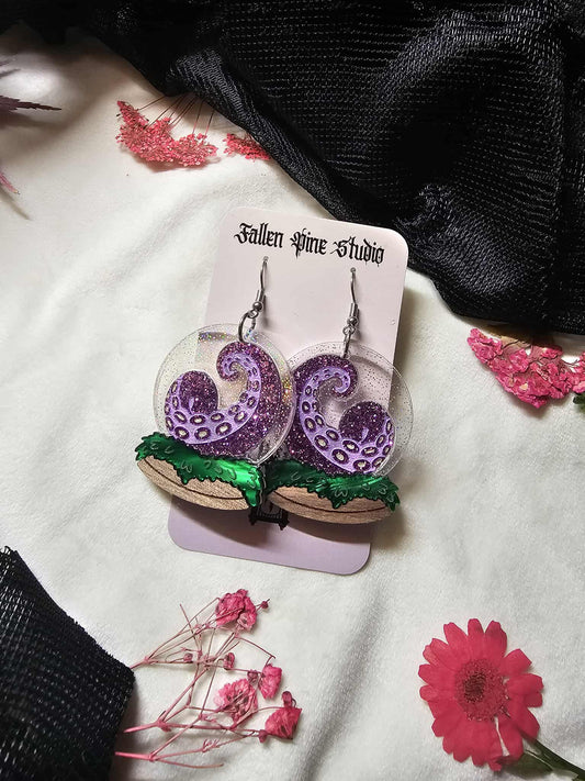 Tentacle Jar Striped Iridescent - (blkfr OS)