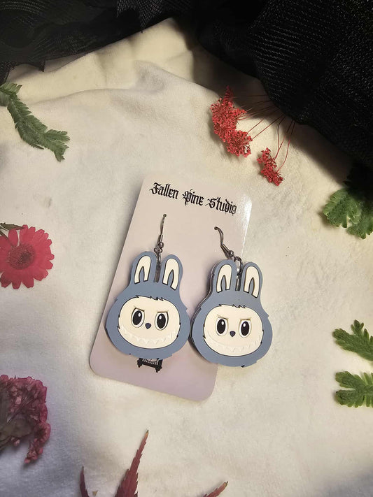 Slate Grey Fuzzy Monsters - (blkfr OS)