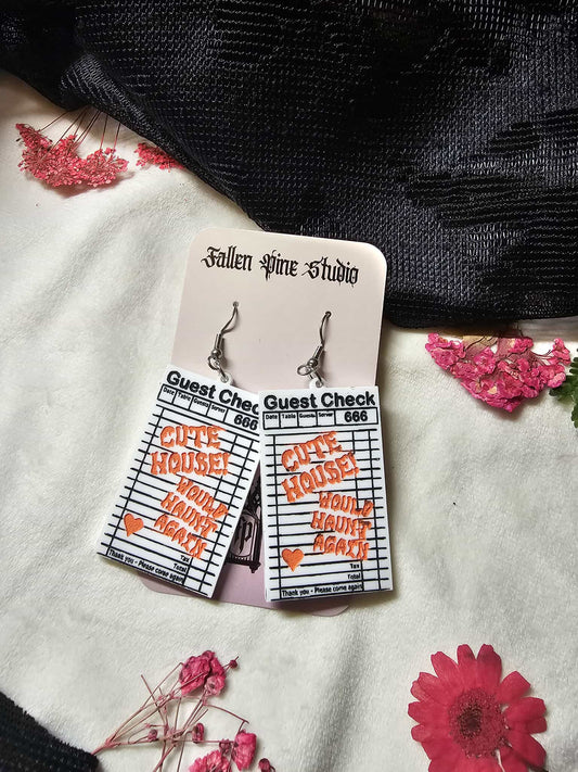 Cute House Receipt - (blkfr OS)