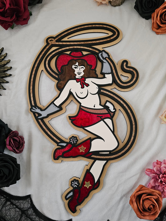 Cowgirl Pin Up