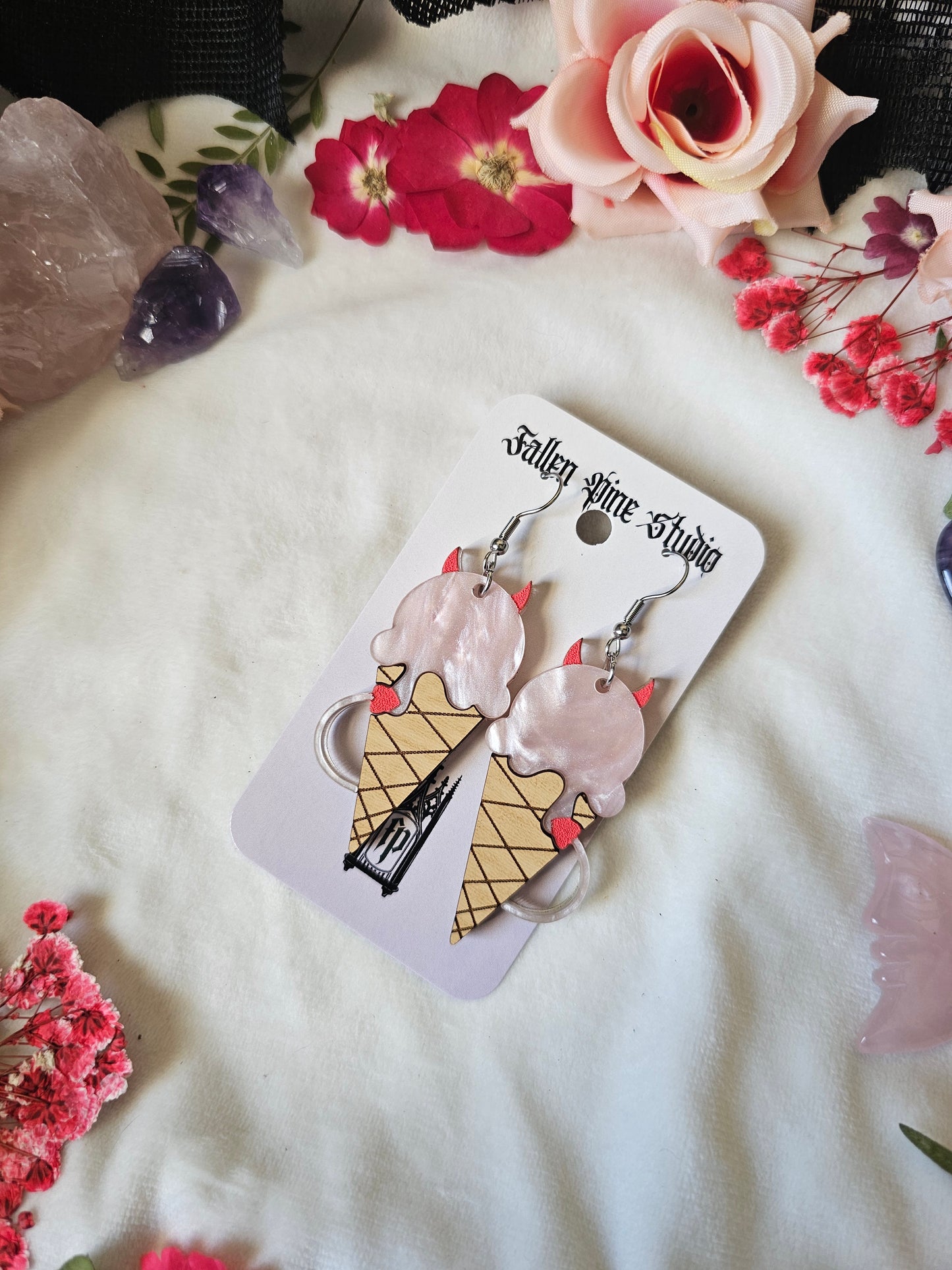Strawberry Devil Ice Cream