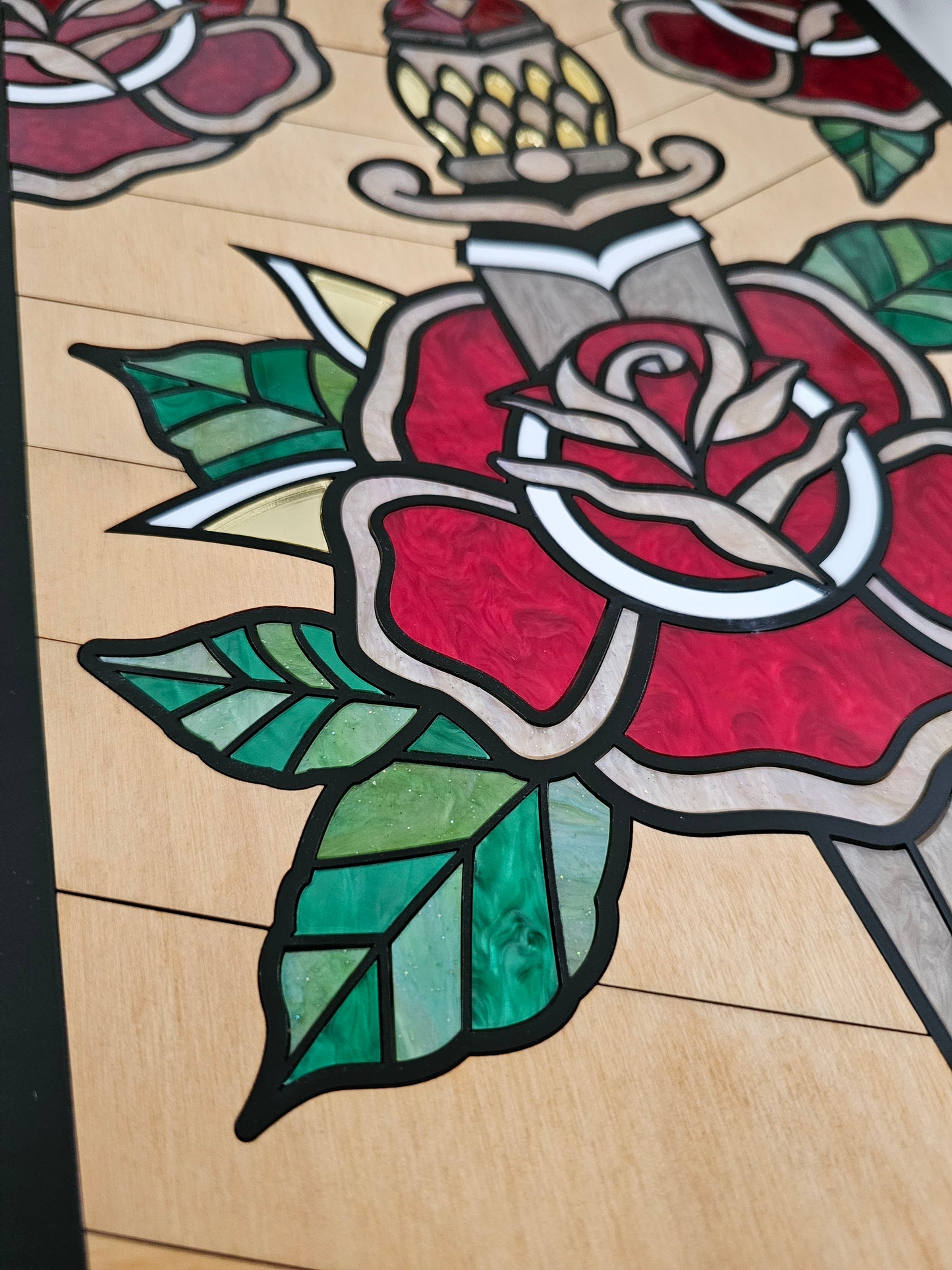 Rose & Dagger Mosaic