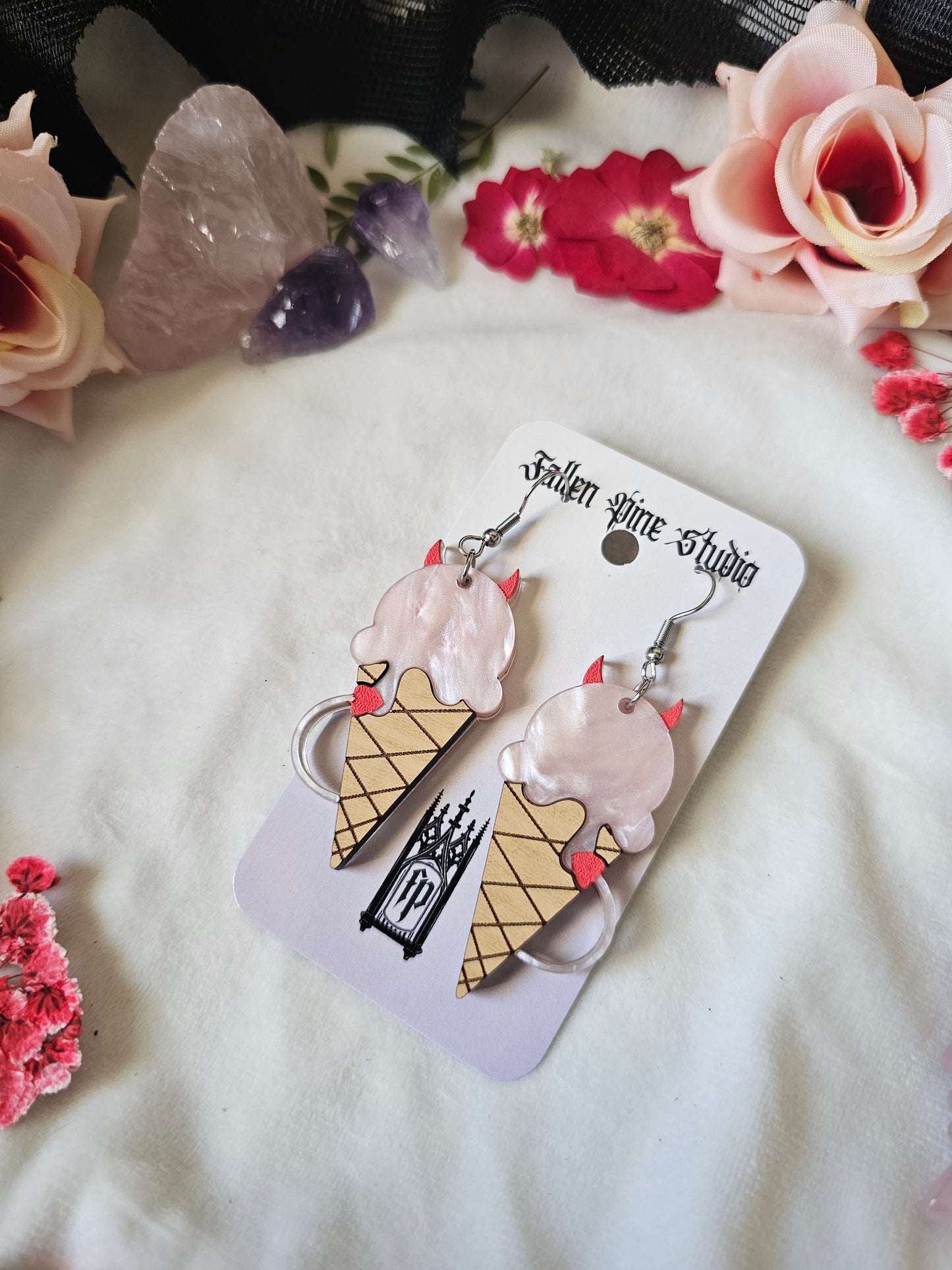 Strawberry Devil Ice Cream