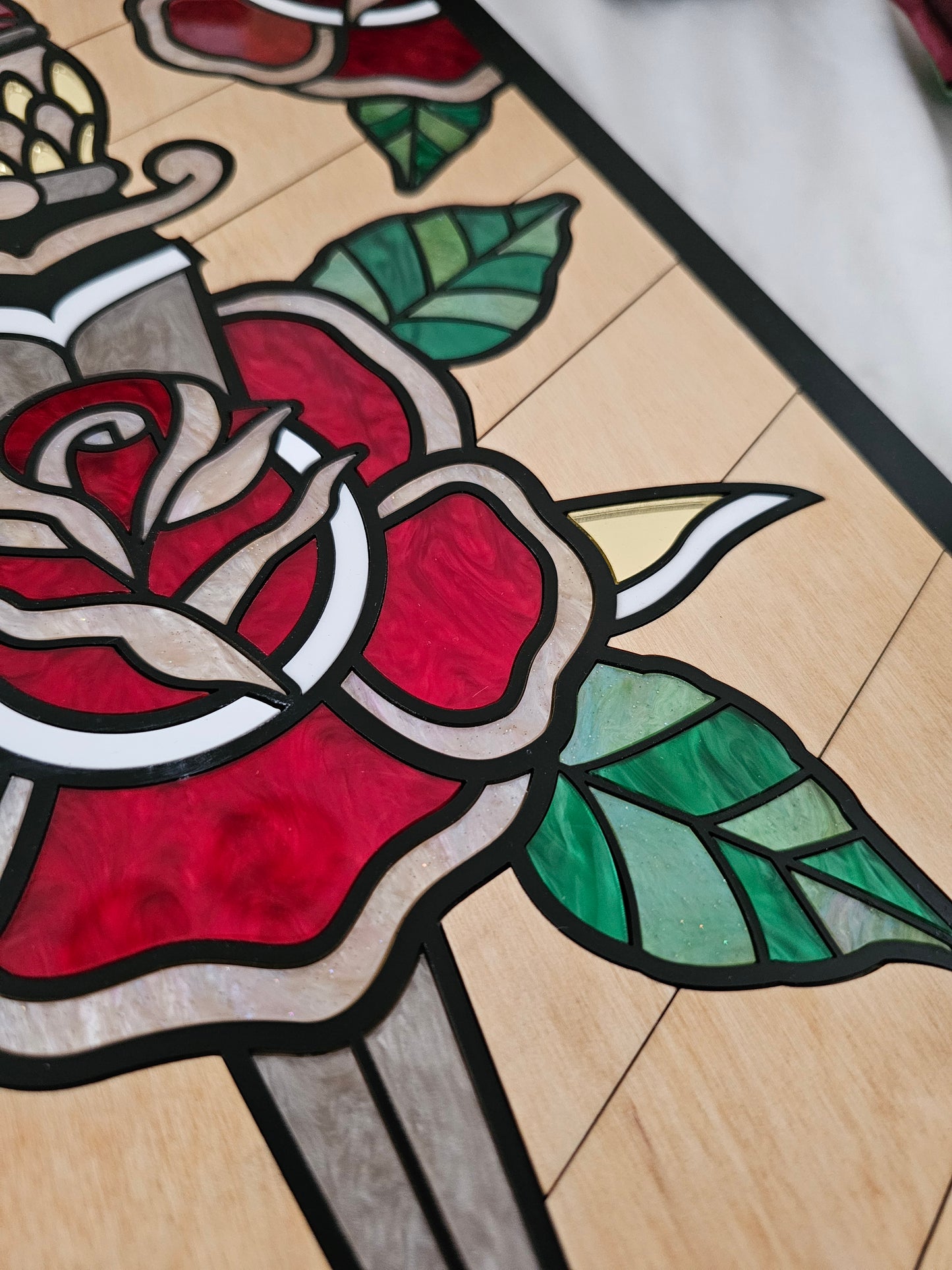 Rose & Dagger Mosaic