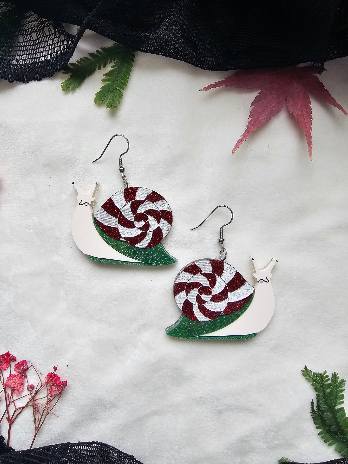 Peppermint Snails - Red