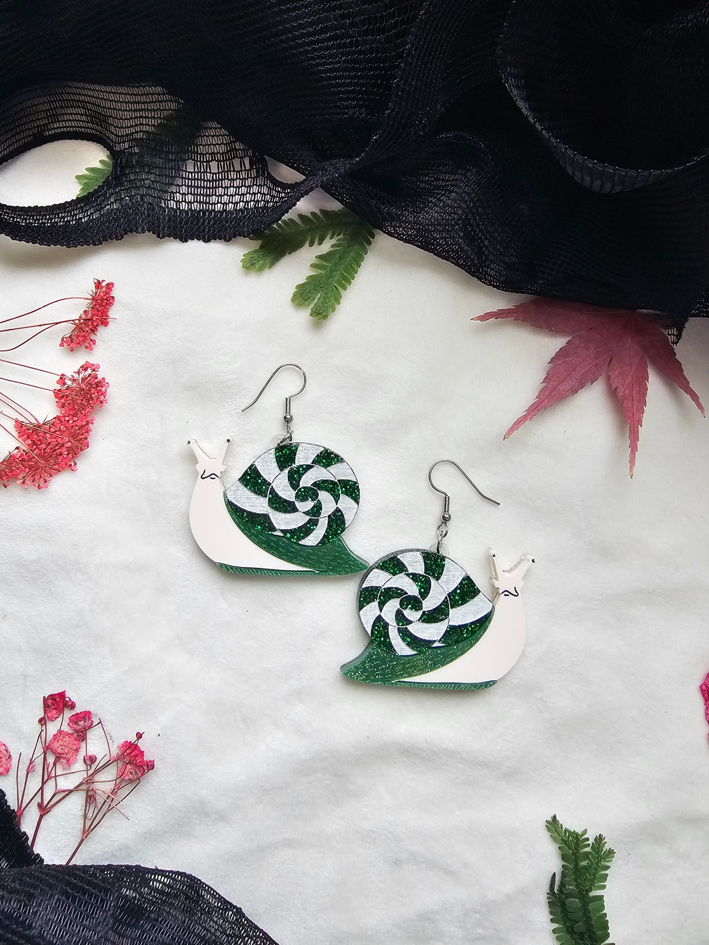 Peppermint Snails - Green