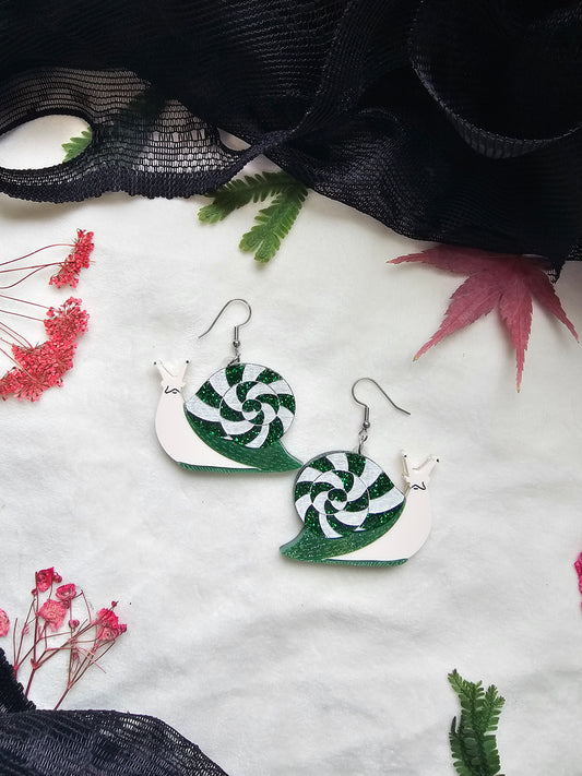 Peppermint Snails - Green