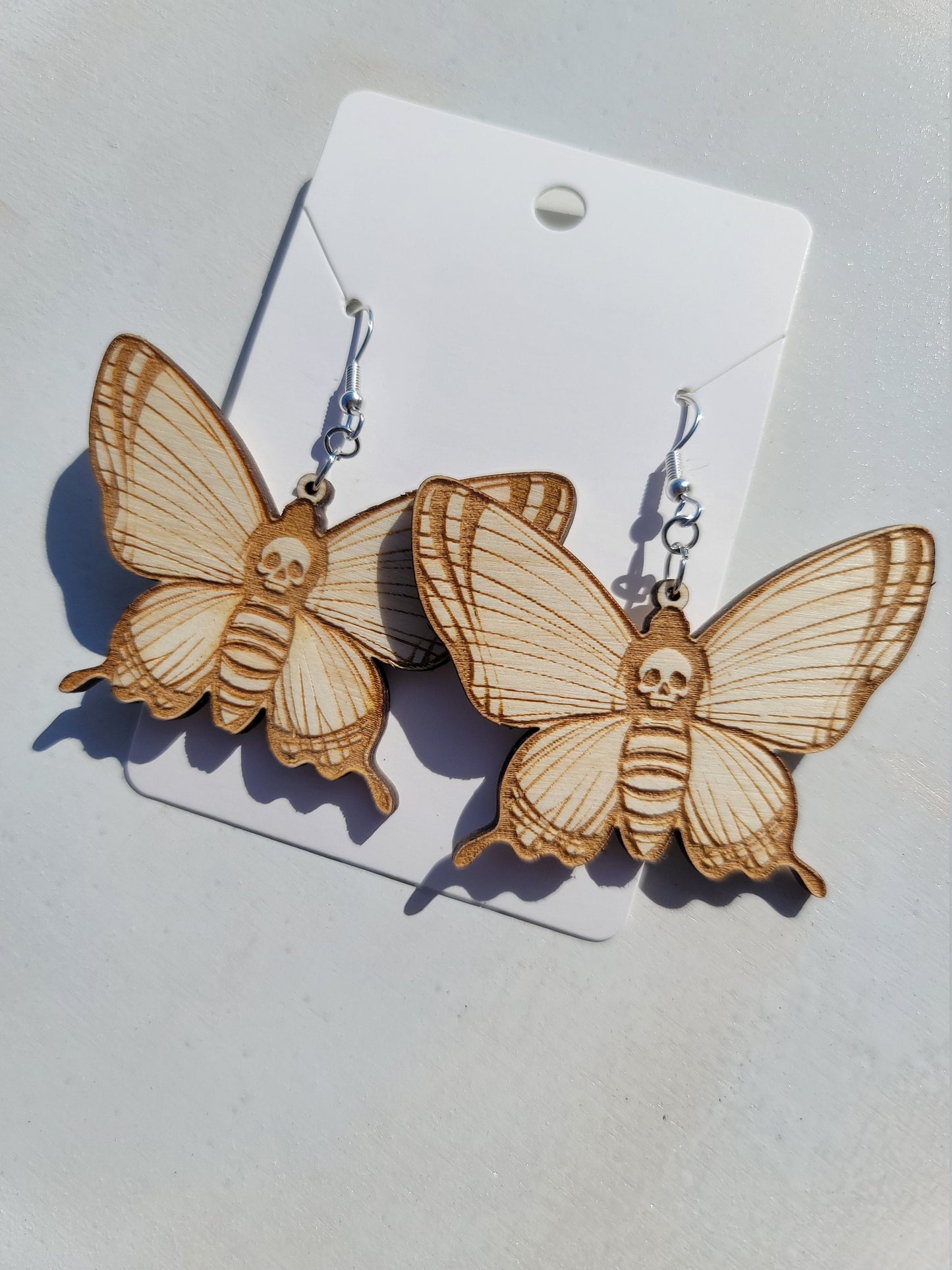 Wooden Engraved Deathmoths